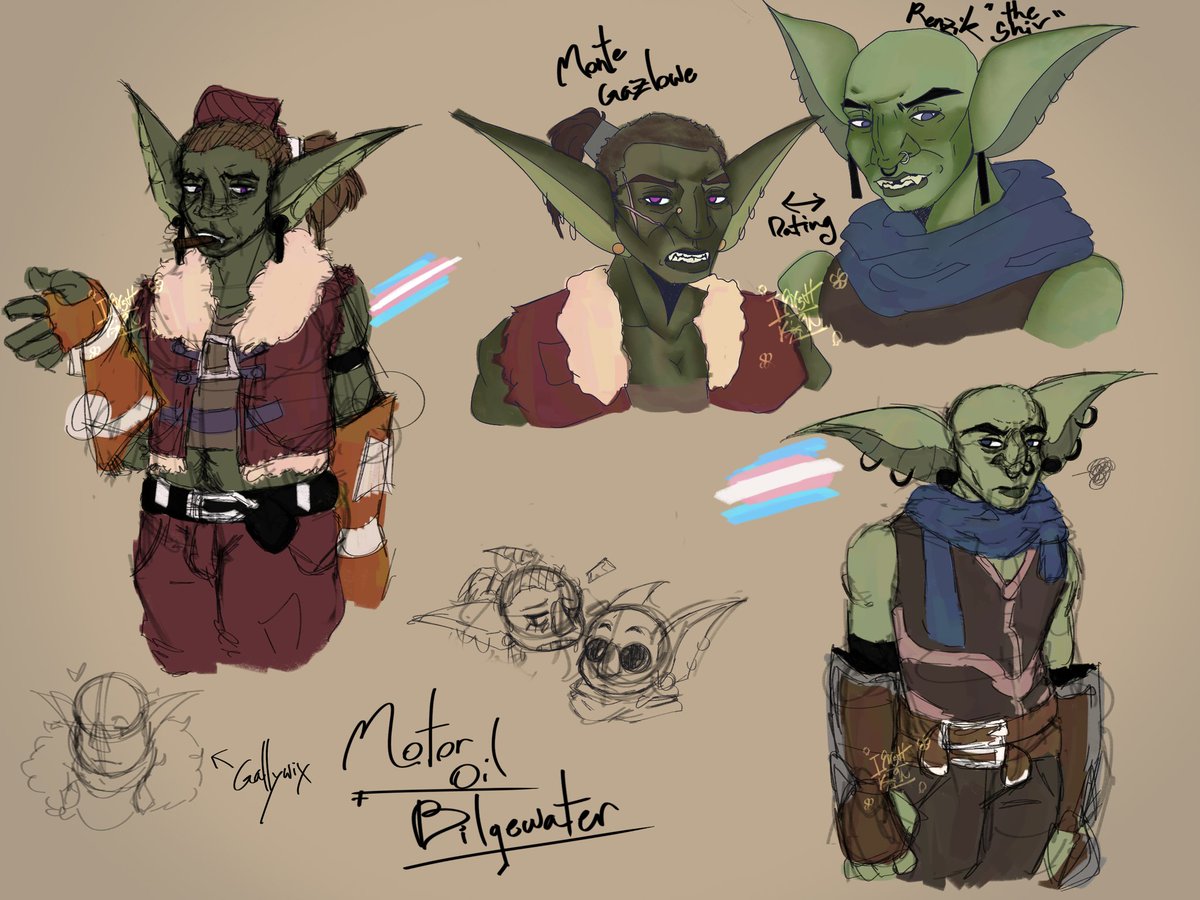 irish_korn_'s tweet photo. this spiraled a headcanon way out of control thanks khorg #gazlowe #renzik #warcraft https://t.co/L2xgORuOaA