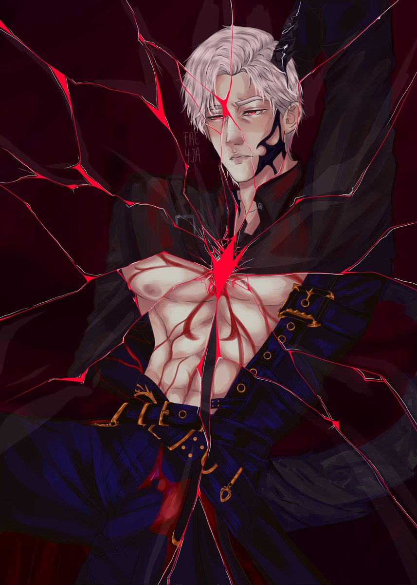 Freyj_art's tweet image. Broken

#恋と深空 #Sylus