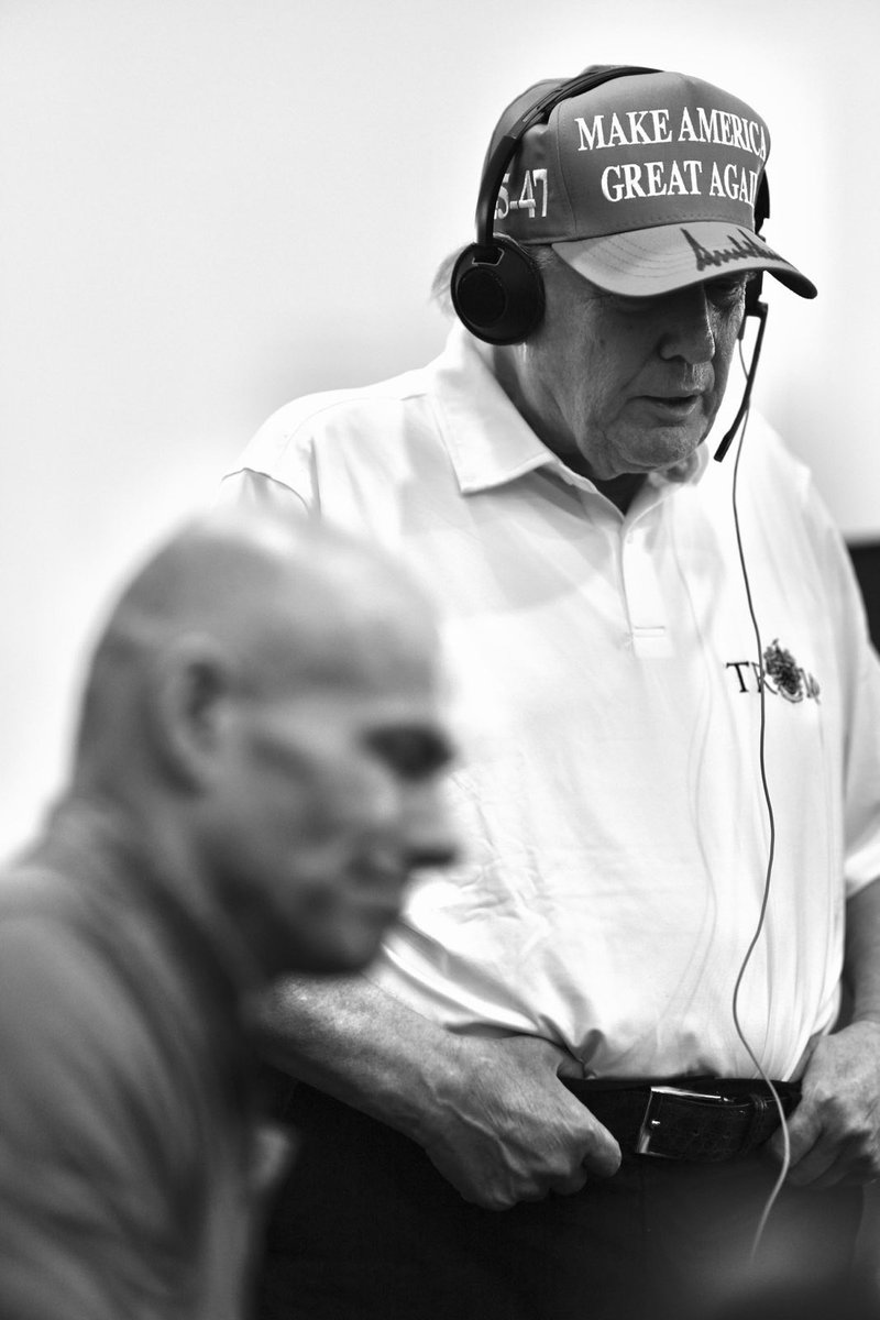 President Donald J. Trump is a never-resting machine