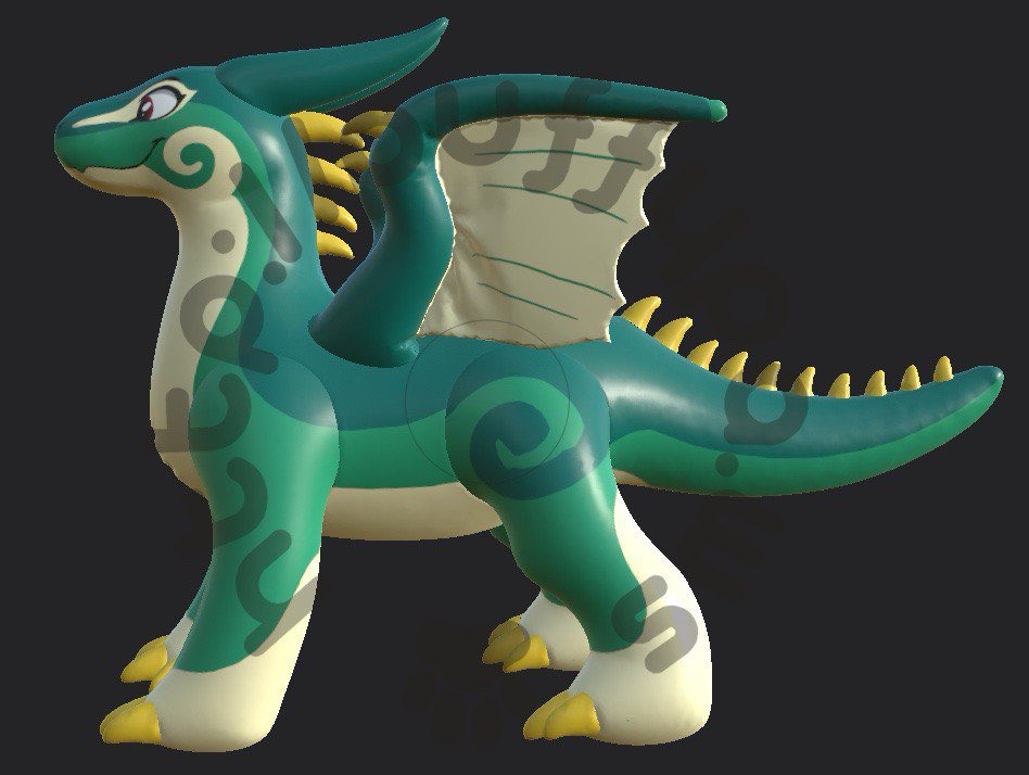 PuffyPawsToys's tweet image. We should be getting pics of the prototypes very, very soon! We will extend orders out a month until May 5th. While waiting please enjoy some pics of the icy & jade zenith 3d renders!