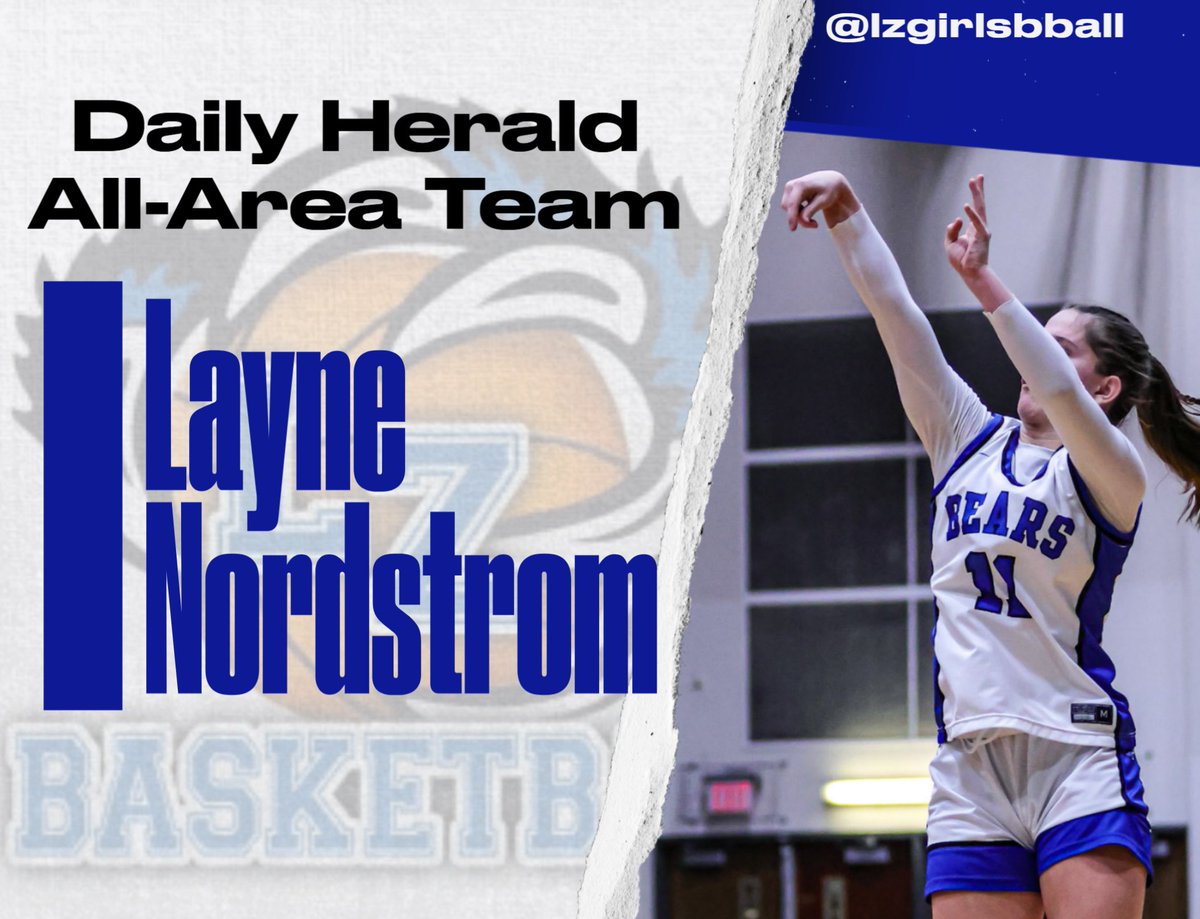 Lake Zurich HS Girls Basketball (@lzgirlsbball) on Twitter photo Congratulations to Junior Layne Nordstrom on being named to the Daily Herald All-Area Team Honorable Mention! #lznation Congratulations to Junior Layne Nordstrom on being named to the Daily Herald All-Area Team Honorable Mention! #lznation