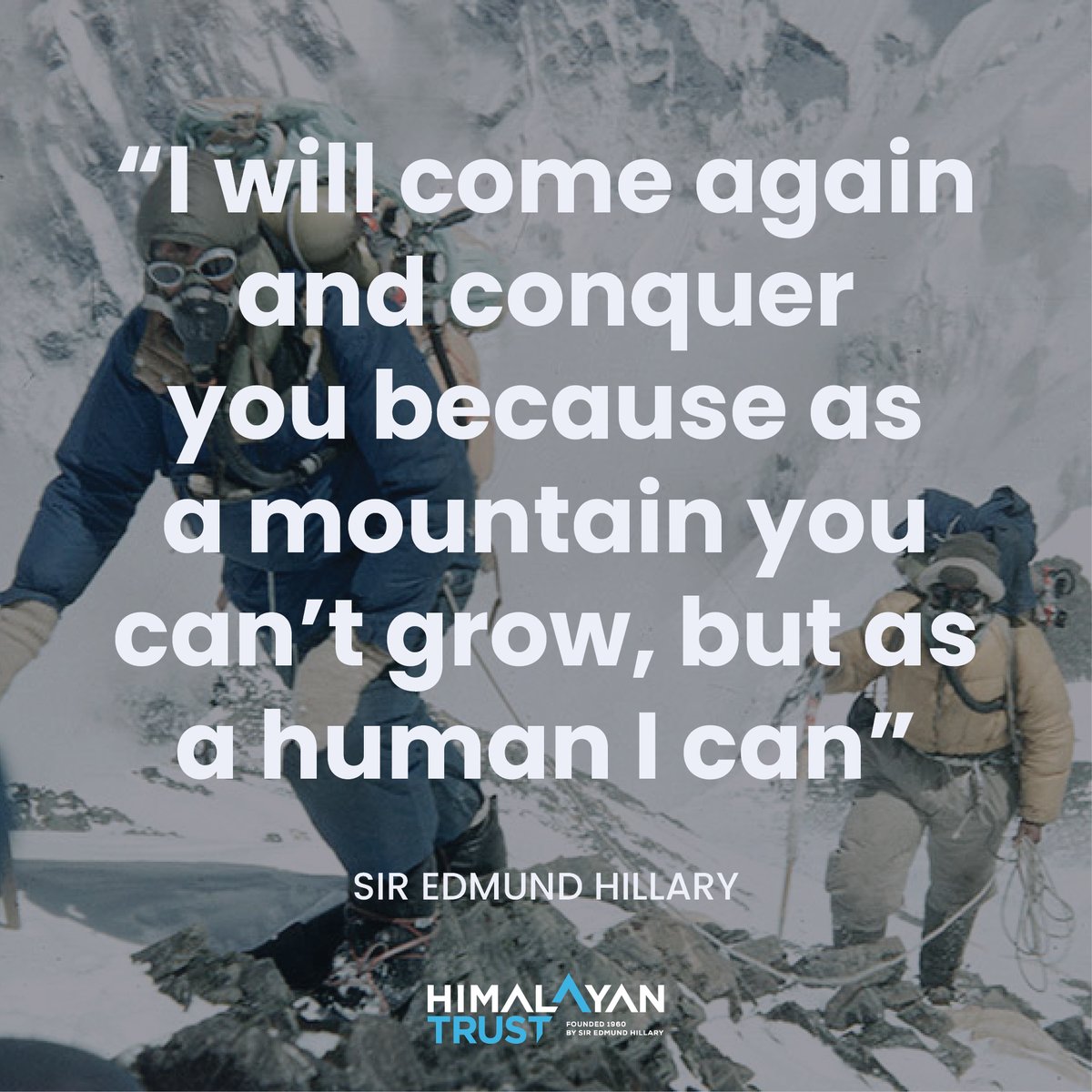 To all our summit challengers, today marks the halfway point in the month! Keep climbing, keep believing, and know that every effort is making a real difference for the people of the Everest region.