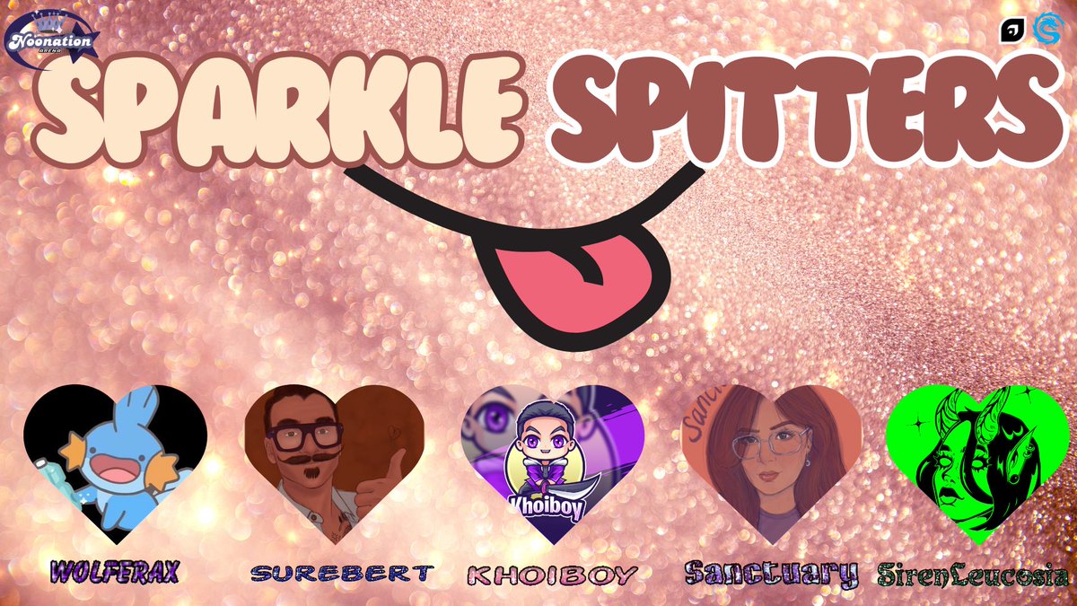 Noonation Arena: VALORANT Tournament
March 28th - 30th, $500 Grand Prize 💌

Group C Bracket: Sparkle Spitters
graphics cred: <a href="/itsnoonaur/">Noona 💌 Noonation Arena Season 2, Oct 24-Nov 2</a> 

#NoonationArena