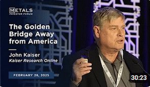 MIF Toronto March 2025: The Golden Bridge away from America - <a href="/MetalsInvtForum/">Metals Investor Forum</a>, <a href="/SilverNorthRes/">Silver North Resources Ltd.</a>, <a href="/TDGGold/">TDG Gold Corp.</a>, <a href="/TrifectaGold/">Trifecta Gold</a> - kaiserresearch.com/s/KaiserBlog.a…