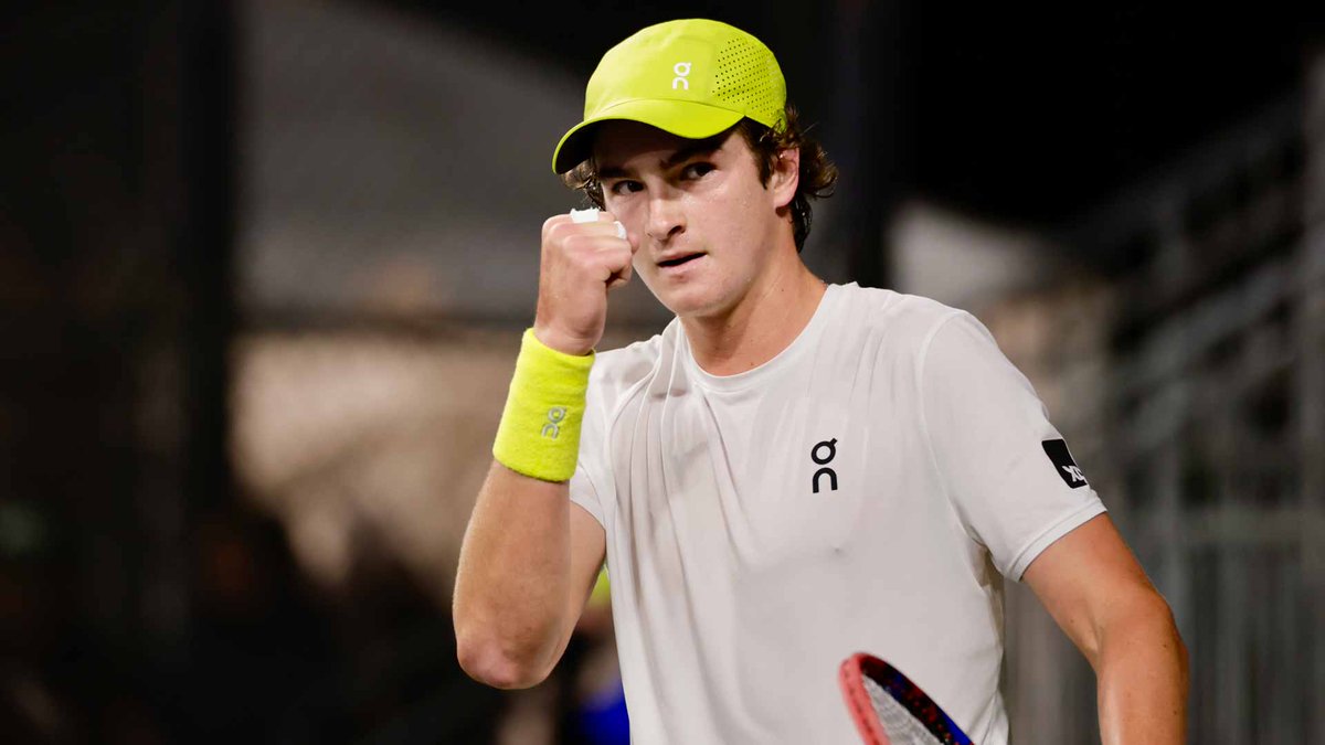 18 year-old João Fonseca defeats 35 year-old Kei Nishikori 6-3, 6-3 to reach the final of the Phoenix 175 Challenger.

Incredible performance, his best of the week by a mile.

3rd final of the season, 2nd biggest.

Bublik vs. Fonseca for the title in Arizona.