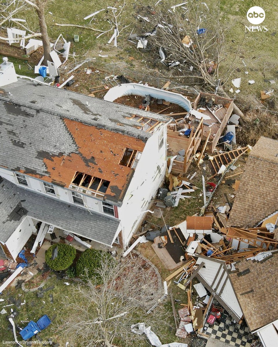 Millions of Americans across the country are on alert for a severe weather outbreak as violent, long-track tornadoes with damaging winds and large hail are expected across the Midwest and South with the cross-country storm moving east.

Live updates: abcnews.link/WSWxpEt