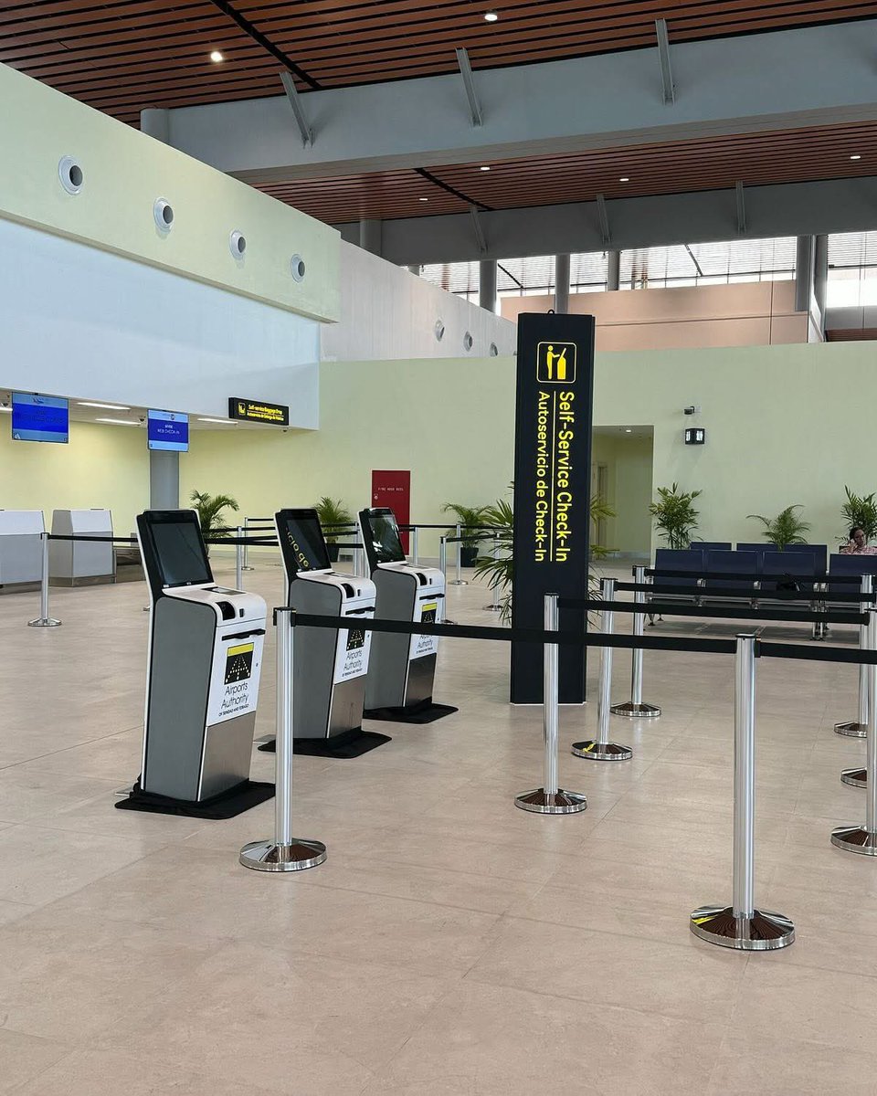 brentito86's tweet photo. Airports Authority of T&amp;T has shared some images of Tobago’s new airport terminal. The airport has been designed to be future proof at least until 2040. The old terminal will be converted into a cargo terminal when the new terminal begins accepting flights/pax in July.
#Avgeek https://t.co/3WukFlk0vo