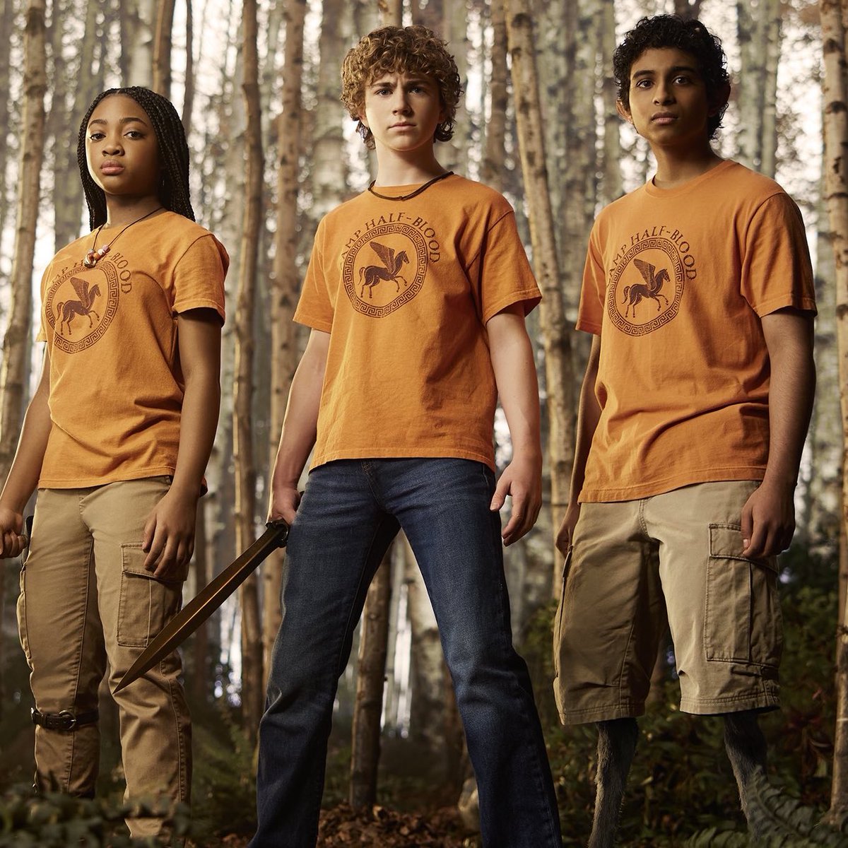 sboficial's tweet photo. 🏆 PERCY JACKSON E OS OLIMPIANOS vence o Emmy de “Melhor Série Jovem”.
