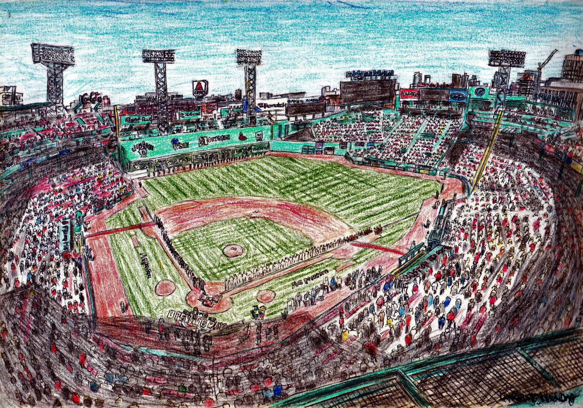 CallenHuey's tweet photo. Hey, #Boston sports fans!!!  Prints of my #sketches of #TDGarden and #FenwayPark are available at my #Etsy shop.  HERE'S THE LINK: https://t.co/xYHUn5fWpU

#BOSvsBKN #DifferentHere #fenway #bostonredsox #bostonceltics #celtics #Tatum #jaysontatum #alexbregman #celticsnets https://t.co/h7VTnq5cH3