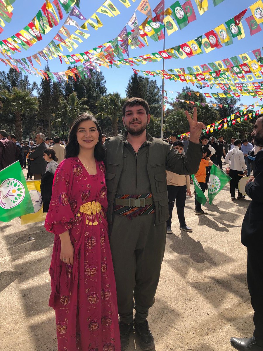 denizably0's tweet photo. Ez û Serok Dîlan em li Newroza Serêkanîyê bûn. https://t.co/TCOdzQH6ty