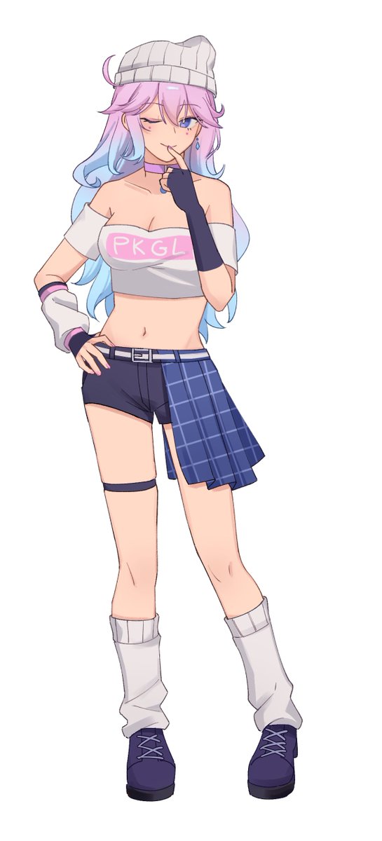 JerrTheOne's tweet image. A cute commission drawn by @__rrena, of my OC Katelyn. Thank you so much for the commission. 🥰