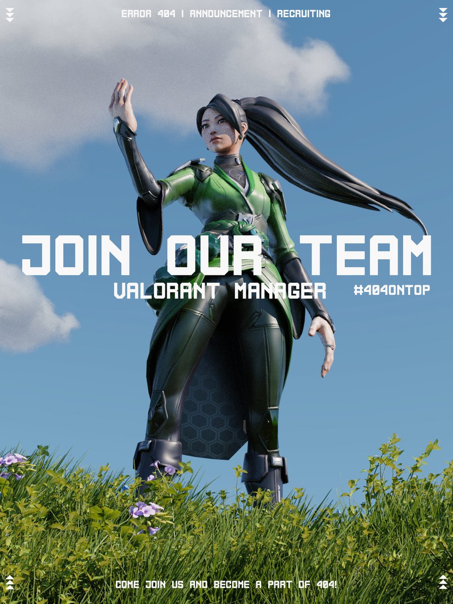 cdawgmada's tweet photo. [PAID POSITION]
LF a Valorant Team Manager for @Error404HQ

Requirements: 
- NA
- Previous T2/T3 Management Experience
- Experience with Gankster/Pracc
- Experience with Google Sheets/When2meet 

Dm me on discord @cdawgmada 
@Hitbox_Americas @ValorCentral https://t.co/VKfzDKrxXh