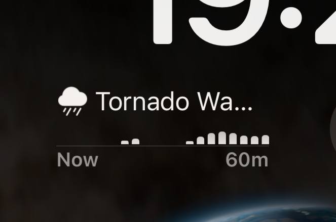 This is what happens when people who have never lived anywhere with weather write software truncating potentially life-critical text strings.