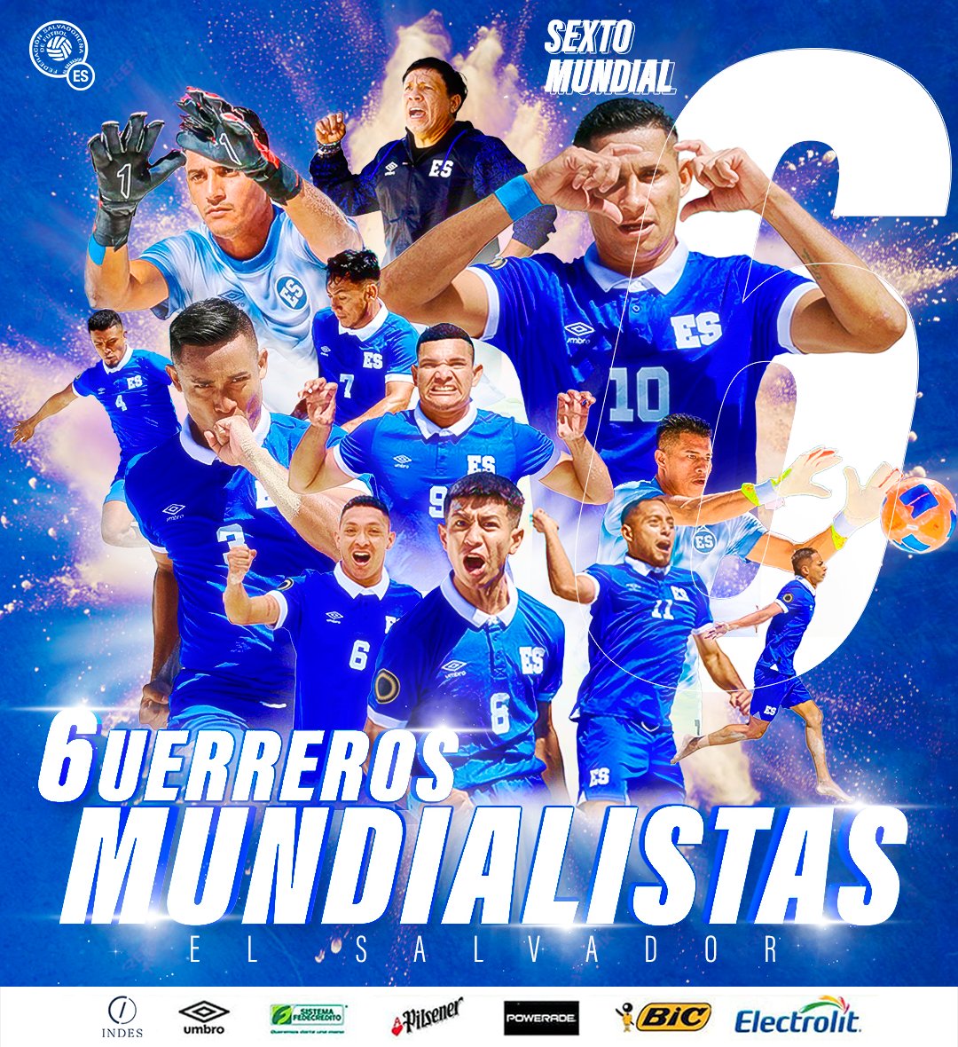 🌊💙 ¡GLORIA PLAYERA! 🇸🇻🔥

#LaSelectaDePlaya lo hizo de nuevo: avanza a la GRAN FINAL y asegura su boleto al MUNDIAL de Seychelles 2025. 🏆🌍 

Será nuestra SEXTA participación en la máxima cita del fútbol playa. ¡Orgullo salvadoreño, garra y pasión!💪 

#RumboASeychelles2025