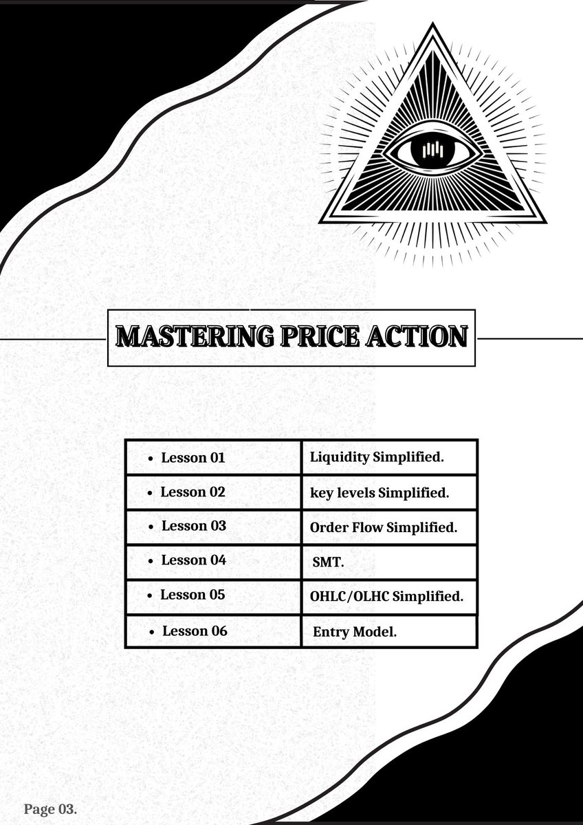 theflipperspace's tweet image. New to ICT? Give me one minute.
There’s too much BS out there.
I’ve studied every ICT concept, tested everything—and lost thousands.
You only need a few key things.
I’ve simplified it here. Read & thank me later.
Want the full PDFs?
Comment below 'TFS'
I’ll DM you