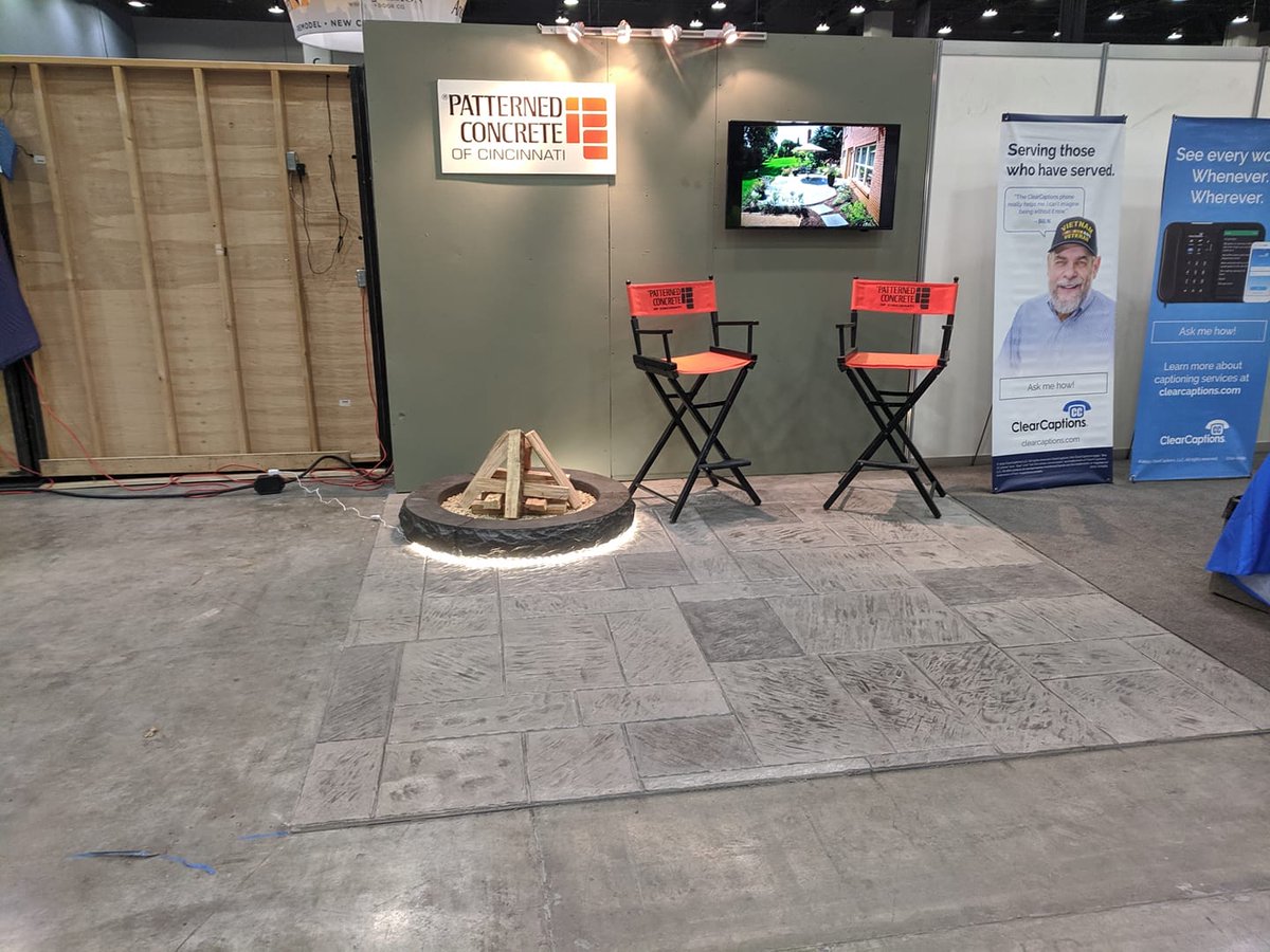 Home + Design Show 2025 Vendor Spotlight: Patterned Concrete of Cincinnati! An award-winning concrete contractor specializing in stamped decorative concrete solutions. See their booth and more on March 22-23 at the Cintas Center. Secure your FREE entry! 👉 cincymagazine.com/home-design-sh…