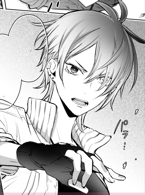 #25周年3Pens #創作漫画 
🌟見どころをチラ見せ紹介!

   ❻『Variante～ヴァリアンテ～』の前日譚的描下ろし読切38P✌
 同作と同じ世界観で描く、異形ファンタジーアクション!
20年前の連載前プロトタイプネームをこの令和にリメイク制作! キャラも新しくデザインしたのでぜひ読んでほしい…! 