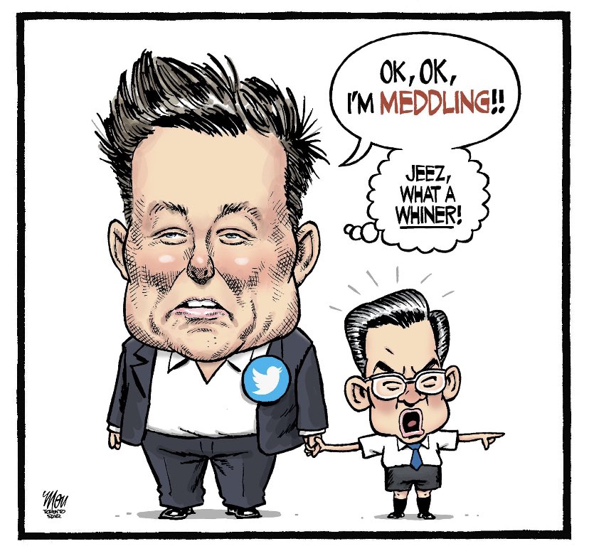 theeferox's tweet image. How UnCanadian for @CPC_HQ MP #MuskRats to run to Musk for infrastructure quotes and hit jobs on our national broadcaster.

#cdnpoli #CPC