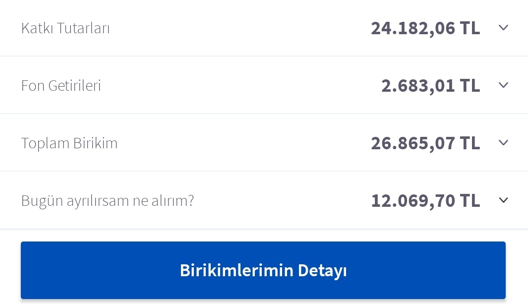 YVZ_CKR's tweet photo. 1 yıllık bes 3 aylık ise AGA BEREKET EMEKLİLİK ALTIN KATILIM FONUNDA faizsiz seçenekler tercihim hatam nerede yada varmıdır aylık 1500 tl yatırım şuan için https://t.co/V8CNqTzH8x
