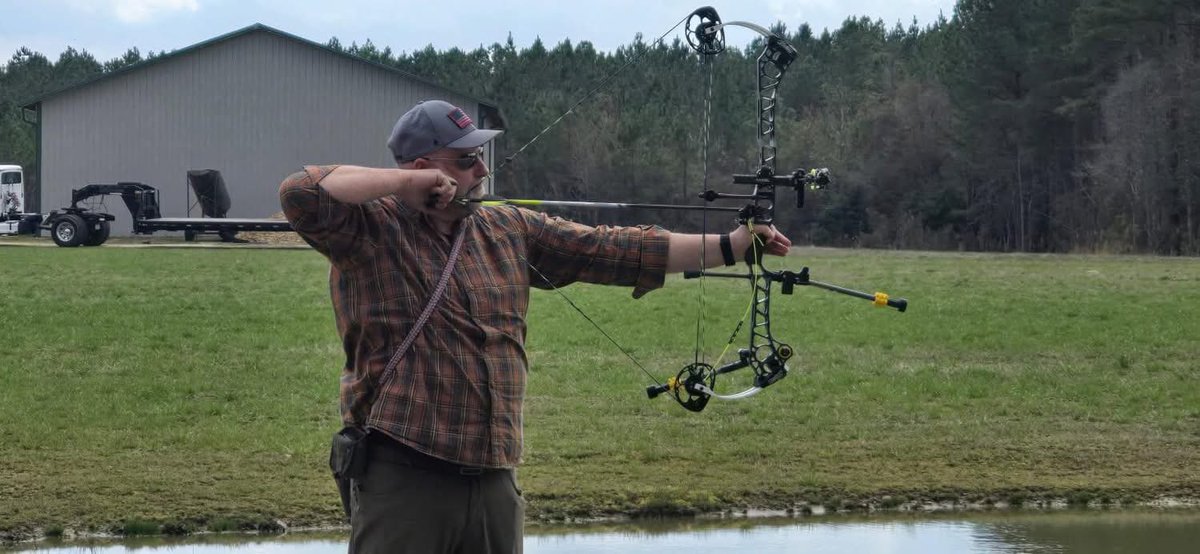 The Lord blessed with a win 🥇 at the archery shoot today! I’m thankful for the ministry of DRAWN to HIM — come shoot with us sometime!