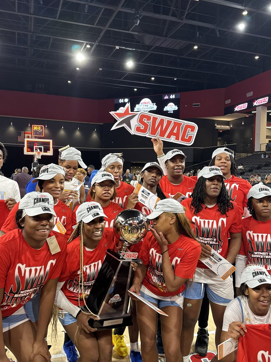 Your 2025 #SWAC Women’s Basketball Champions 

Up next is the NCAA Tournament 

#Southern