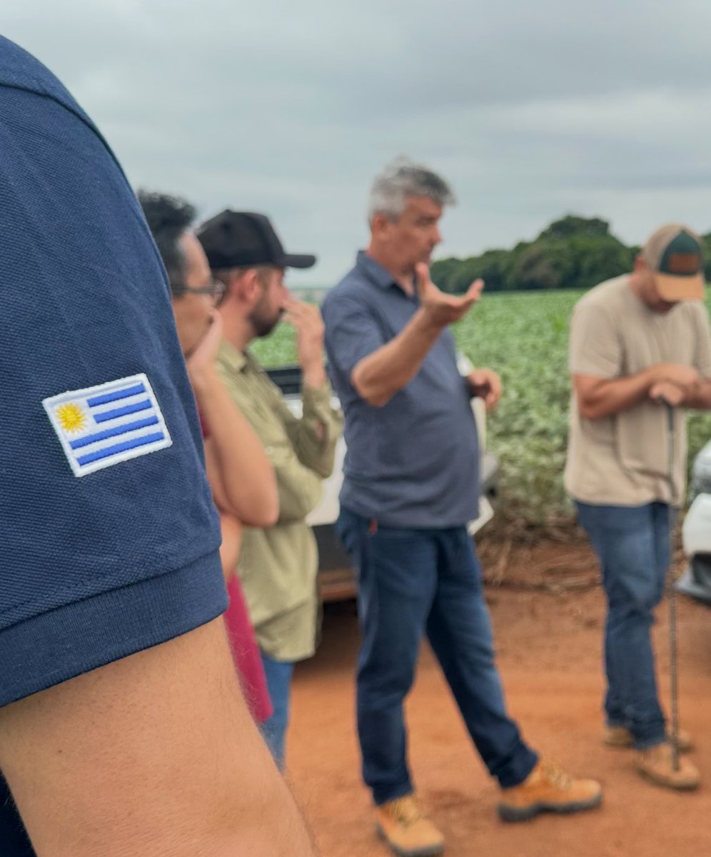 Gira RS junto a <a href="/Bayer4CropsUY/">Bayer Uruguay 🇺🇾 | Crop Science</a> 
Visita a Expodireto Cotrijal y productores zona Cruz Alta y Não-Me-Toque.
Valioso intercambio técnico y muchas novedades en Soja!!! 🇺🇾🇧🇷🤝