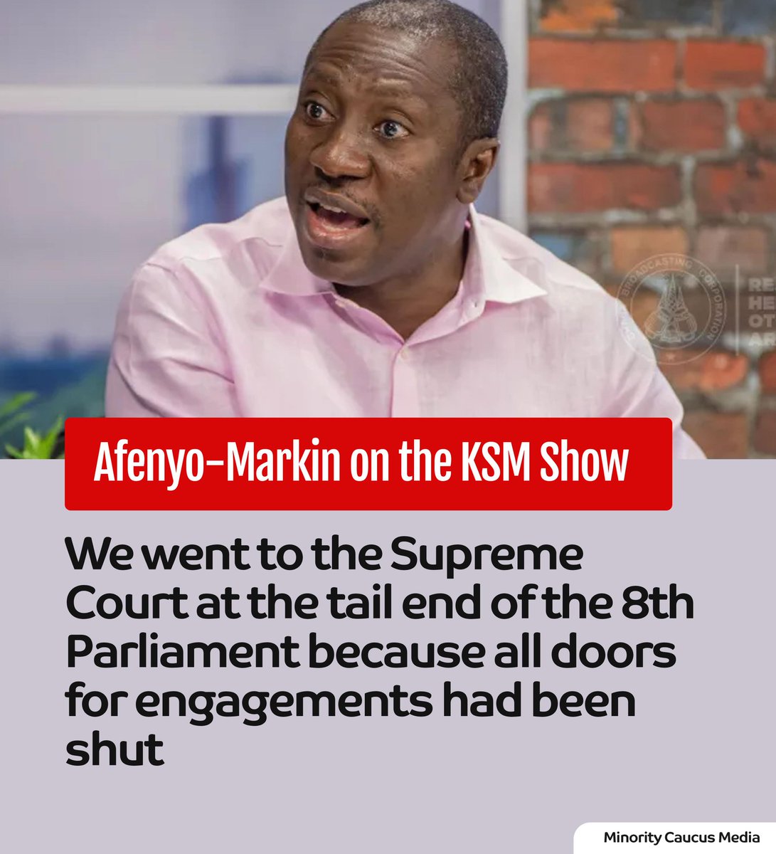 Osahen Alexander Kwamena Afenyo-Markin tweet media