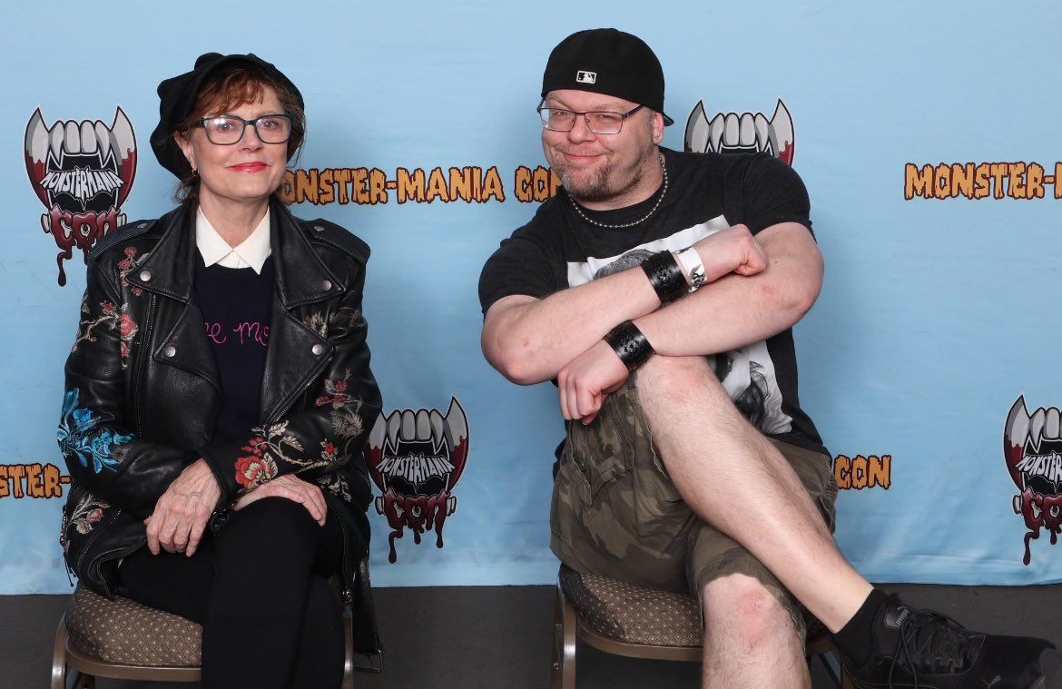 Rammnails's tweet image. Susan Sarandon!! #monstermaniacon