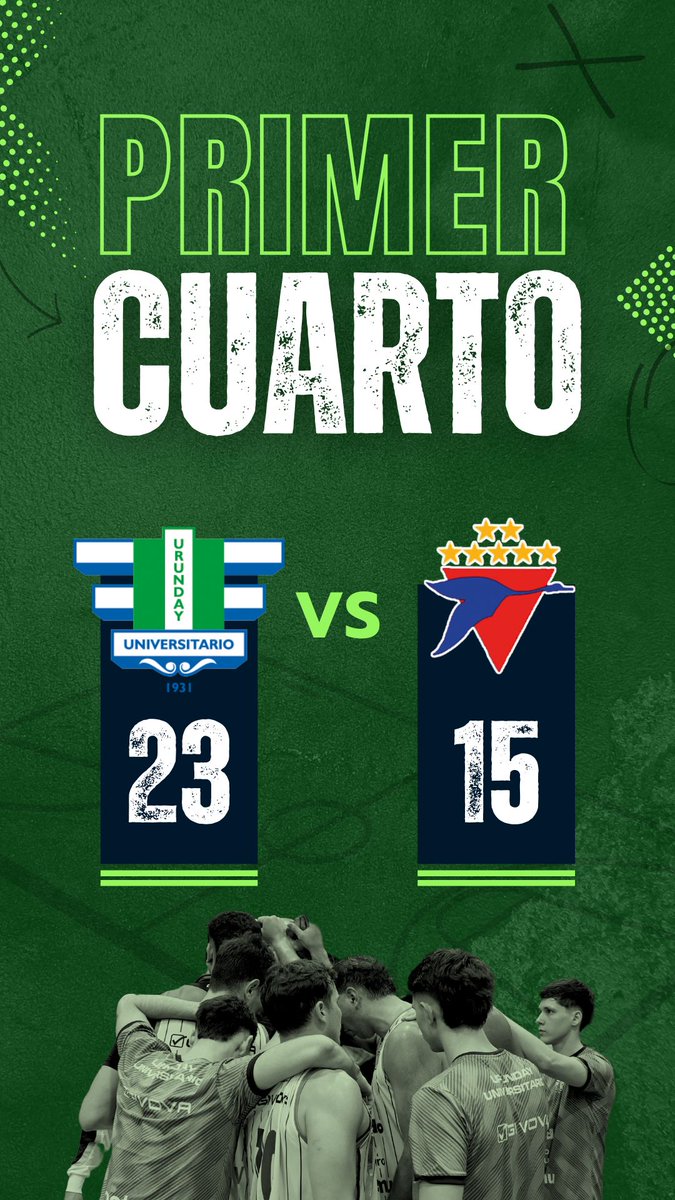 Club Urunday_oficial (@cluburunday) on Twitter photo Final del primer cuarto
<a href="/ClubUrunday/">Club Urunday_oficial</a> vs <a href="/BiguaOnline/">Bigua Online</a>
Somos deporte!!!
<a href="/LUB_Uy/">Liga Uruguaya de Básquetbol</a> Final del primer cuarto
<a href="/ClubUrunday/">Club Urunday_oficial</a> vs <a href="/BiguaOnline/">Bigua Online</a>
Somos deporte!!!
<a href="/LUB_Uy/">Liga Uruguaya de Básquetbol</a>