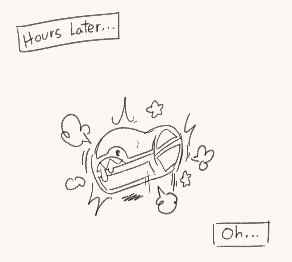 00bounds's tweet photo. Average encounter with the mimic boy... https://t.co/OjH6DEDaAB