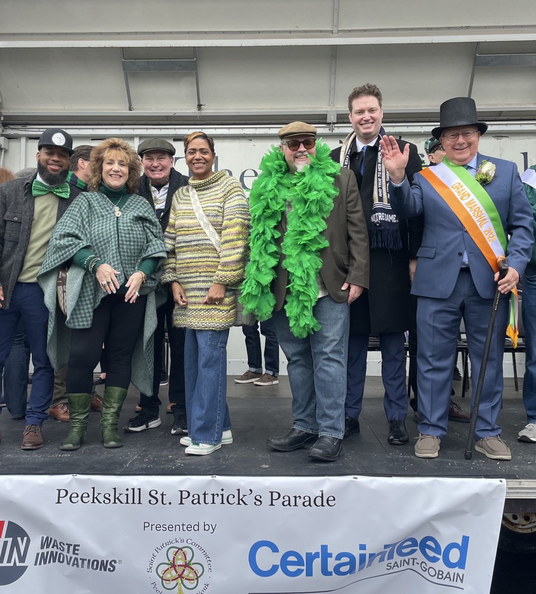 MarkSvensson's tweet image. What an amazing day in #Peekskill! Honored to march again in Peekskill’s St. Patrick’s Day parade with so many great friends and community leaders. Thank you to all who help make this annual celebration so memorable! ☘️🇮🇪