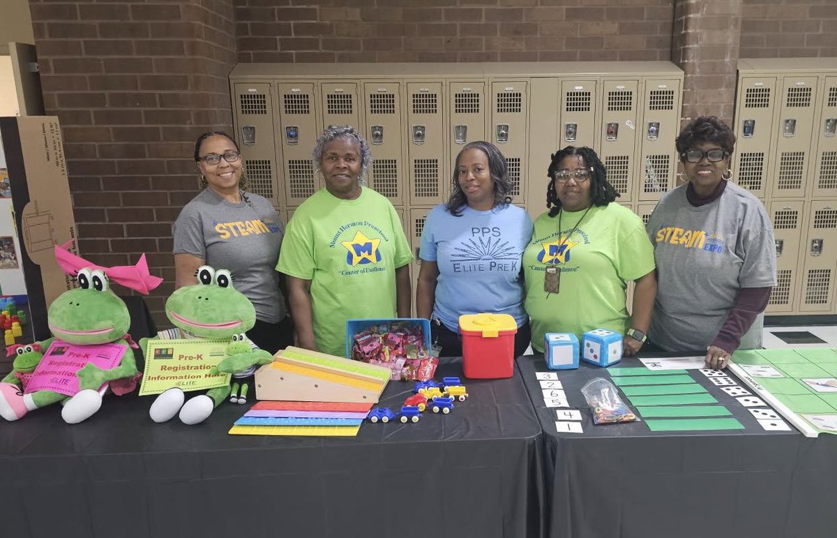 PPSPREK's tweet photo. Our PreK team was all hands on deck today at the PPS STEAM Expo! #elite #teamwork #prerocks
@in8days @DrPSW_PKC @OliveBranch415 @CPCRM @MtHermonPreKCtr @PortsVASchools https://t.co/CWdKhPQWg6