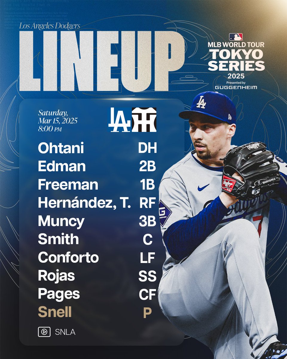 本日の大谷翔平選手は 1番DHで先発出場！ 開幕戦前ラスト試合