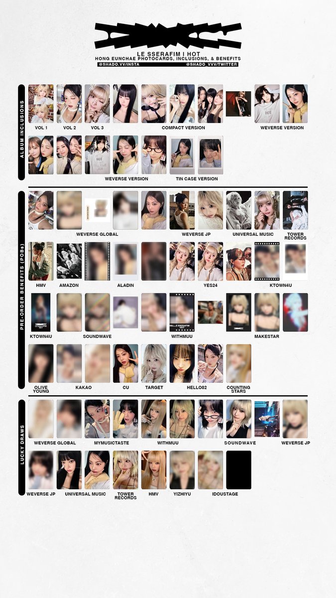 150325 - LE SSERAFIM - HOT - member template - Eunchae - enjoy