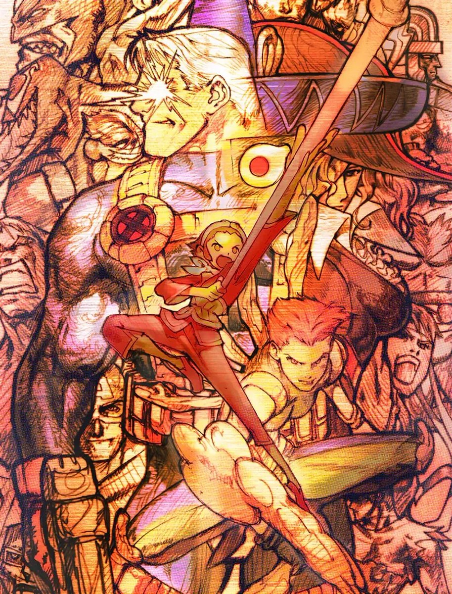dougeki_'s tweet image. 本日3月16日は『MARVEL VS. CAPCOM 2』がリリースされた日!!
そして今年で25周年 🎊
おめでとうございまーす!🤣😎😆
#マヴカプ2 #MVC2