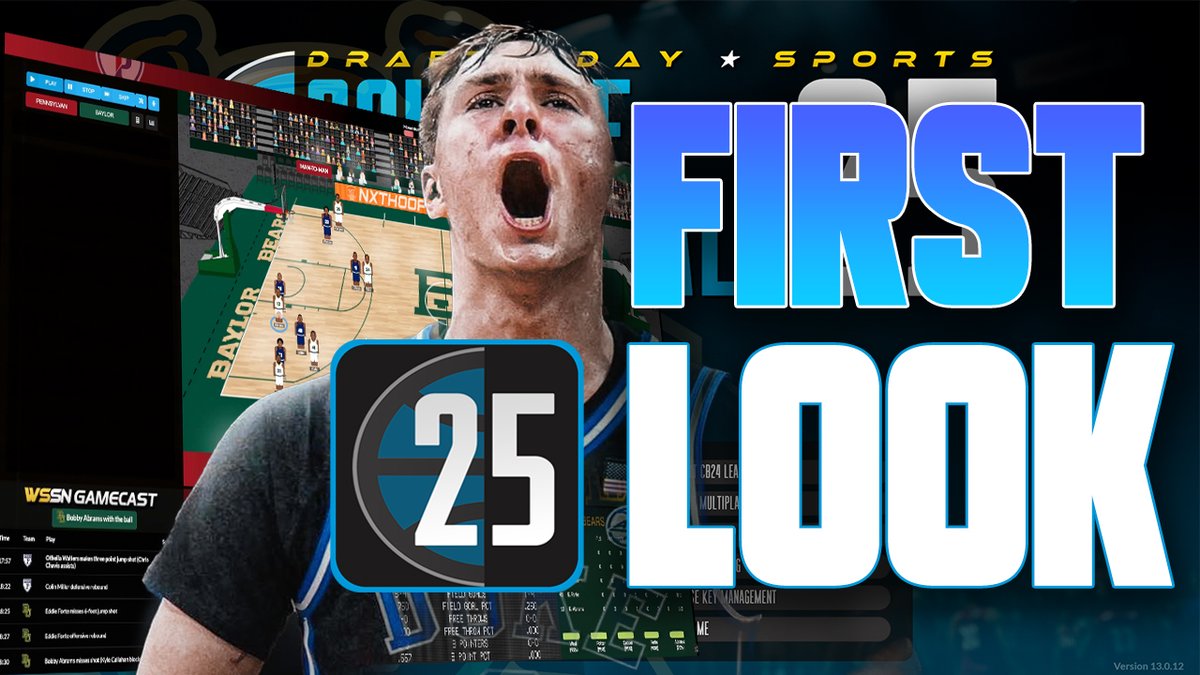 🚨🔥 NEW VIDEO 🔥🚨

"First Look and New Features" of Draft Day Sports: College Basketball 2025 🏀  w/ Chris

VIDEO: youtu.be/MY7ErSiuX3k

DDSCB25 a College Basketball NCAA manager game on Windows PC <a href="/wolverinestudio/">Wolverine Studios</a>

#ddscb25 #cb25 #ncaa #marchmadness #basketball #gmgames