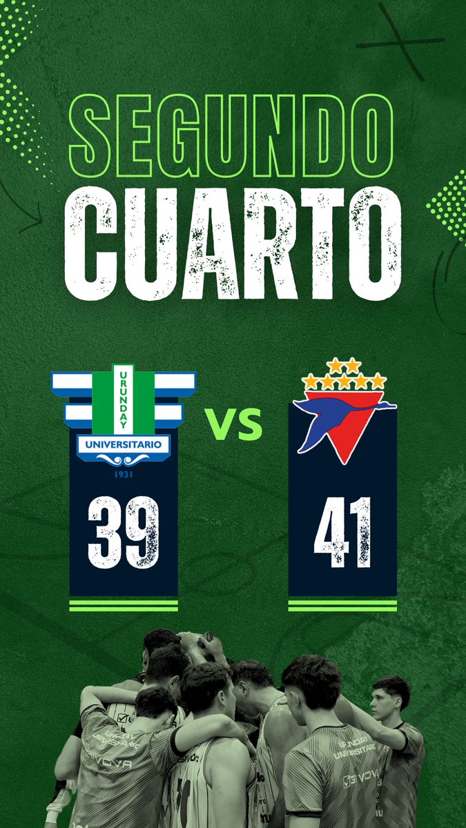 Club Urunday_oficial (@cluburunday) on Twitter photo Final del segundo cuarto
<a href="/ClubUrunday/">Club Urunday_oficial</a> vs <a href="/BiguaOnline/">Bigua Online</a>
Somos deporte!!!
<a href="/LUB_Uy/">Liga Uruguaya de Básquetbol</a> Final del segundo cuarto
<a href="/ClubUrunday/">Club Urunday_oficial</a> vs <a href="/BiguaOnline/">Bigua Online</a>
Somos deporte!!!
<a href="/LUB_Uy/">Liga Uruguaya de Básquetbol</a>