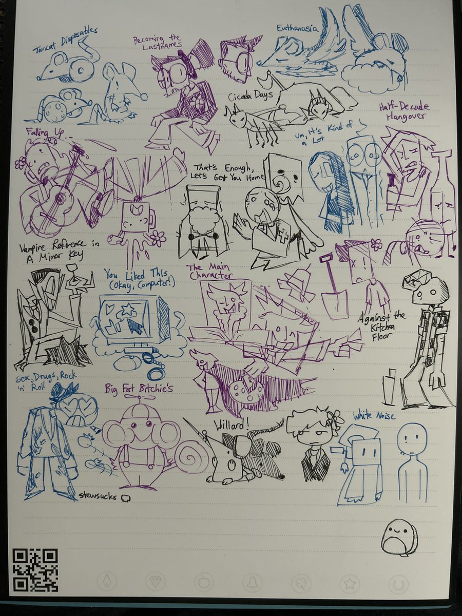 stewsucks5403's tweet photo. In Case I Make It Character Designs (rough sketches) #art #willwood #incaseimakeit https://t.co/7tbxo5ZizR