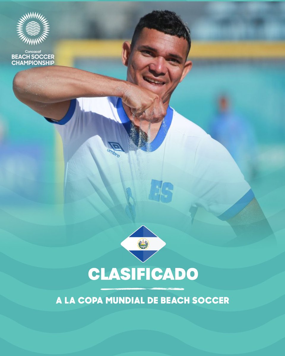 ¡El Salvador logra el pase al Mundial de Beach Soccer! 🇸🇻🎉