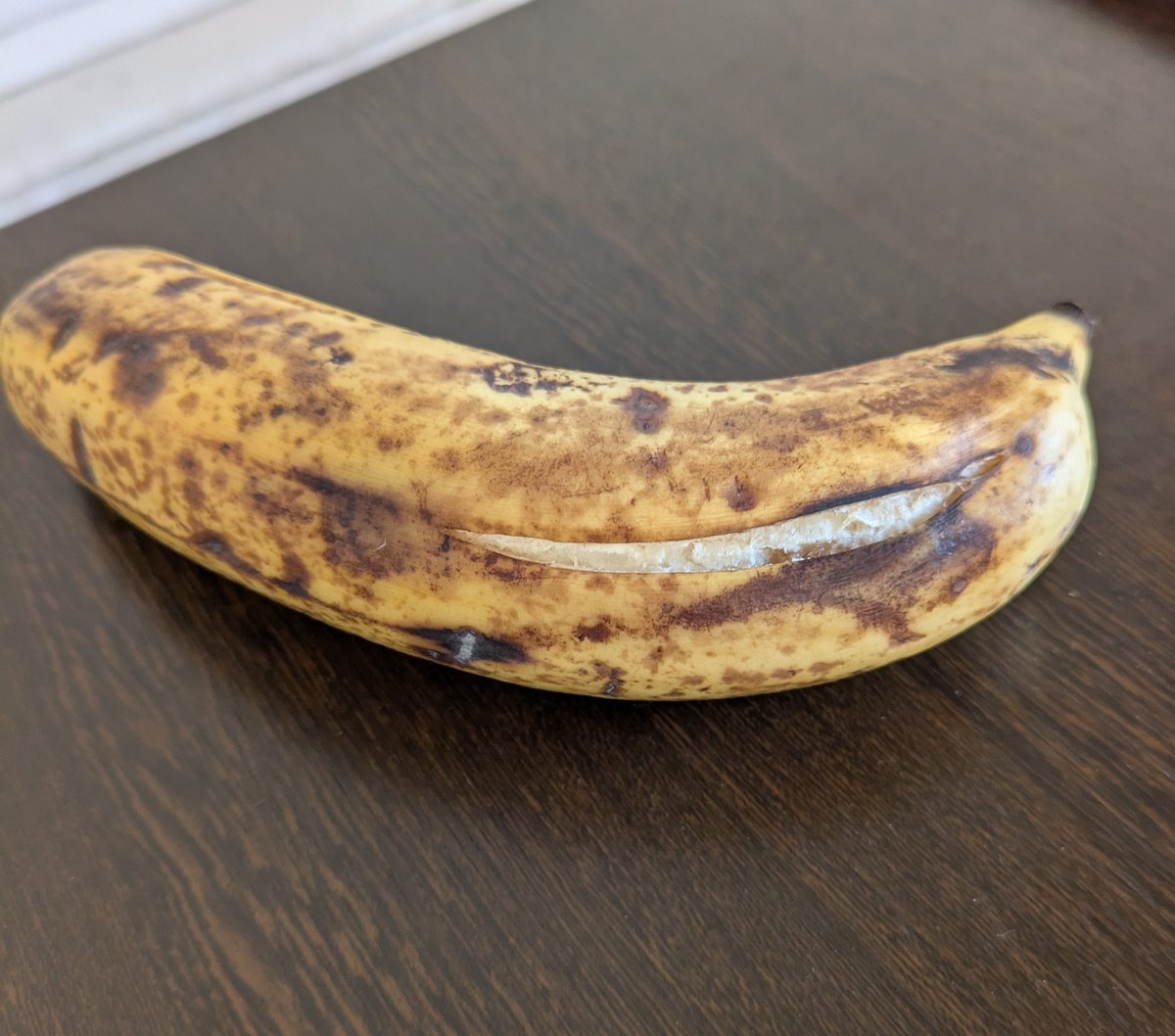 今朝はバナナ🍌が裂けるほど
パンパン！
羨ましいわっー😆