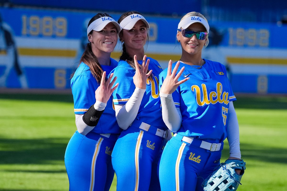 We're underway here in Westwood! 🥎

#GoBruins