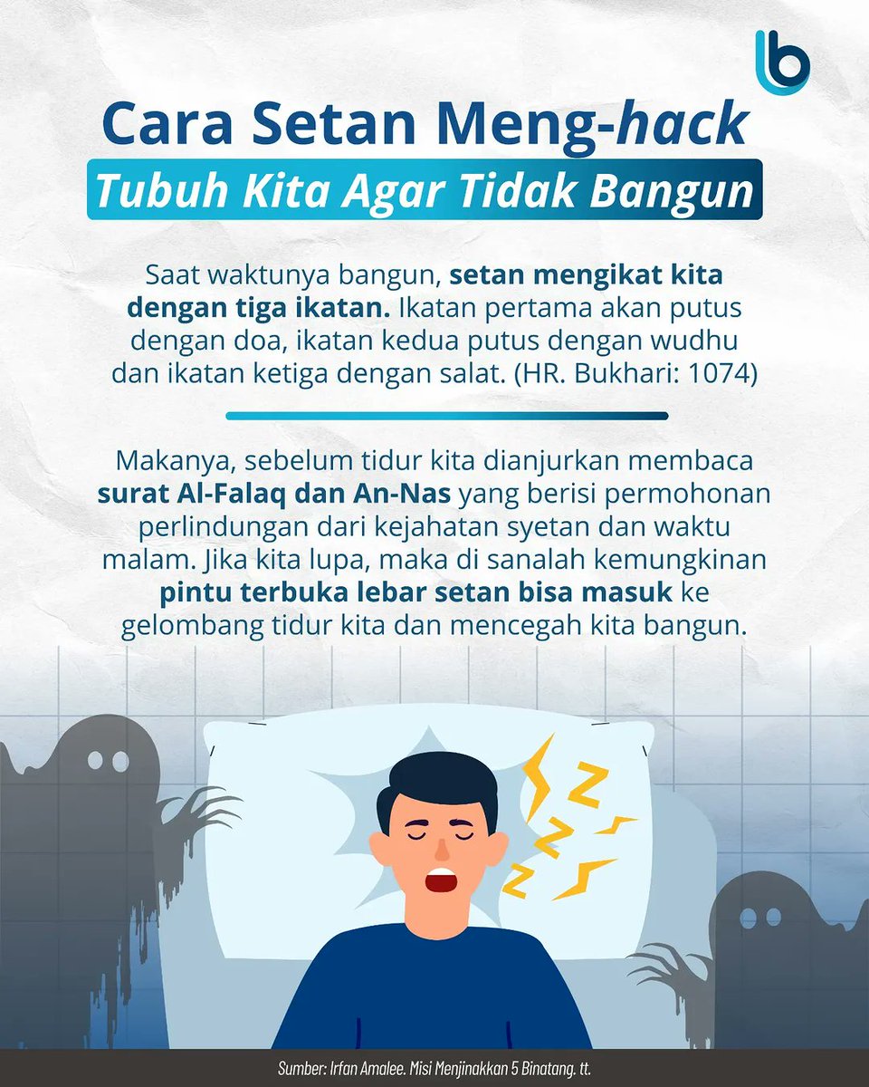 Siapa nih yang tadi kelewatan sahur gara-gara bangun kesiangan? 😅

Hmmm... awas ada "hacker tak kasat mata" yang bikin kamu tidur lebih nyenyak! 👀👻