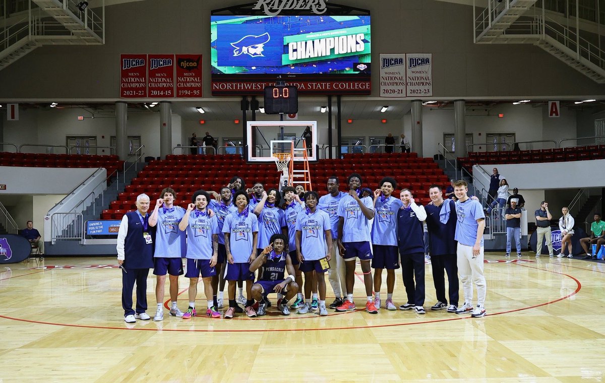 🏆 State Champs 🏆

Congrats to Pensacola State Men’s Basketball team on winning the D1 <a href="/TheFCSAA/">FCSAA</a> championship 🏀 

<a href="/PscPiratesHoops/">Pensacola State College Men's Basketball</a>