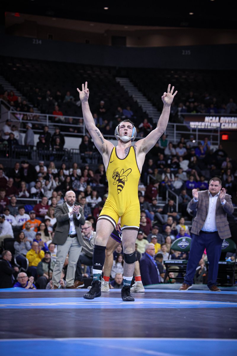 Baldwin Wallace Athletics (@bwathletics) on Twitter photo Congratulations to <a href="/bw_mwrestling/">Baldwin Wallace Men's Wrestling</a> senior 157-pounder Michael Petrella on winning his third consecutive <a href="/NCAADIII/">NCAA Division III</a> Title. Petrella won the 149-pound title in 2023 & 2024 and claimed the 157-pound title tonight. He is a four-time All-American and won 116 straight matches. Congratulations to <a href="/bw_mwrestling/">Baldwin Wallace Men's Wrestling</a> senior 157-pounder Michael Petrella on winning his third consecutive <a href="/NCAADIII/">NCAA Division III</a> Title. Petrella won the 149-pound title in 2023 & 2024 and claimed the 157-pound title tonight. He is a four-time All-American and won 116 straight matches.