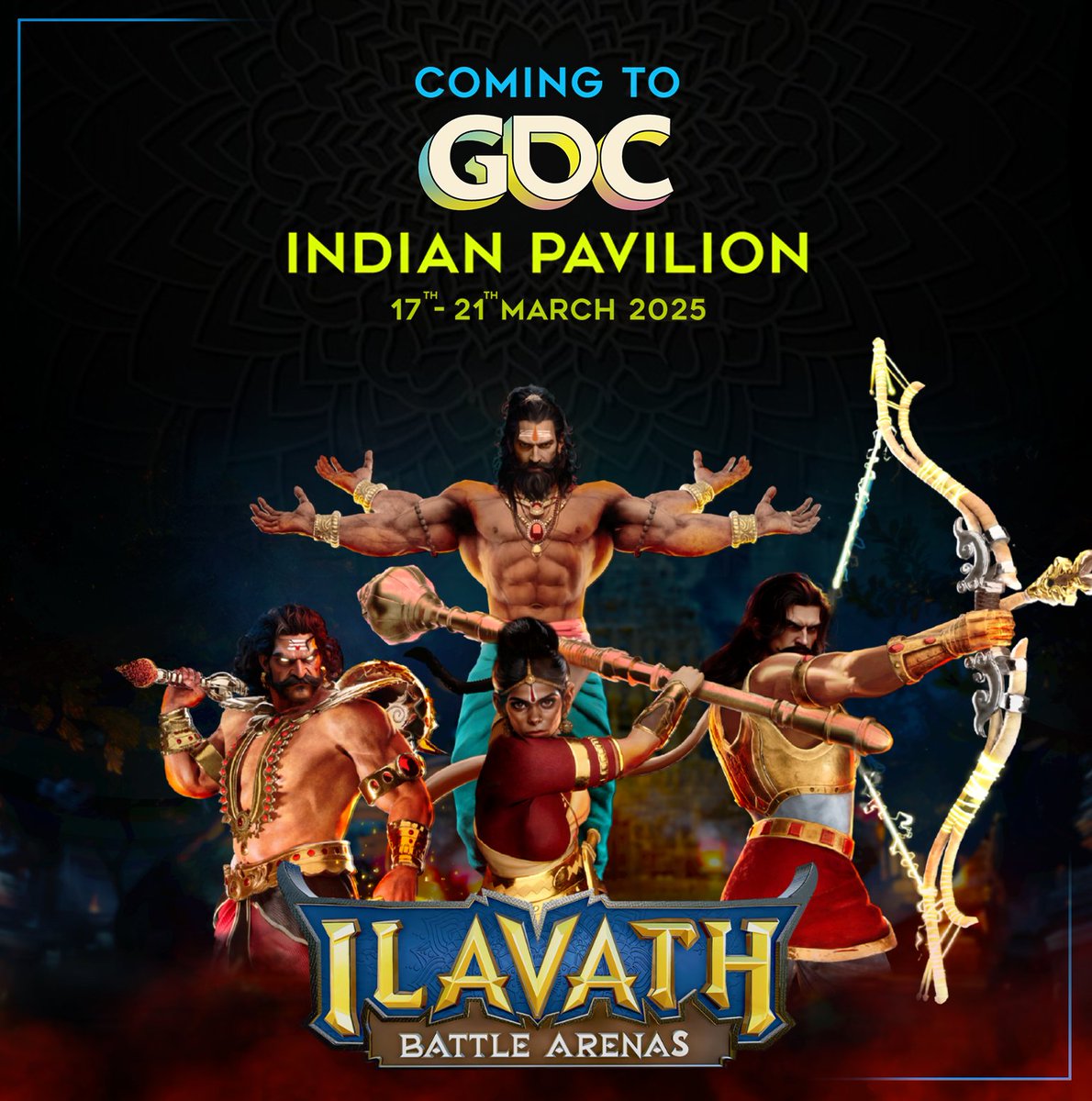 🚀 Hey Indie Fam!

If you're heading to <a href="/Official_GDC/">Game Developers Conference</a> this week, swing by the #IndiaPavilion and check out the latest version of our game! 🎮🔥

Let’s connect, share our game dev journeys, and celebrate indie creativity together. Wishing you all an amazing week! 💙✨ #GameDev #GD