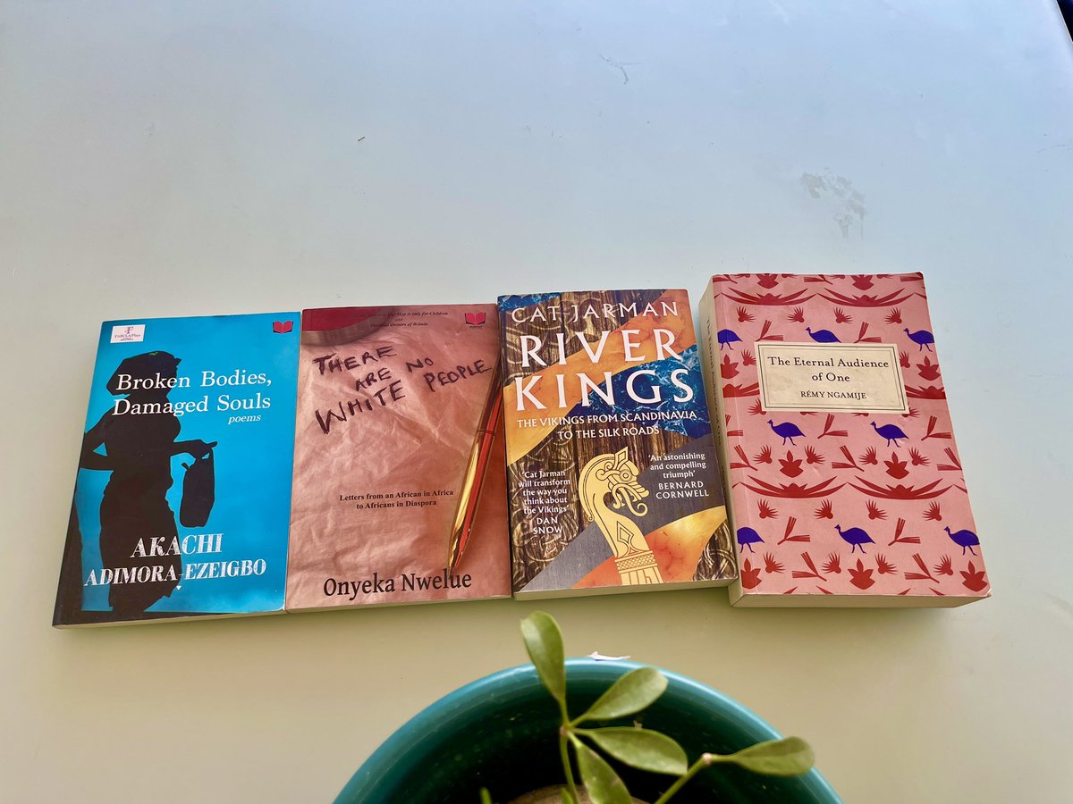 What are you reading this weekend? 

All titles available at the Africa Center Mexico.