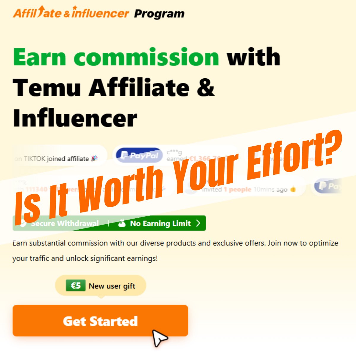 🤔 Thinking about joining Temu's affiliate program? Just did a deep dive into the pros/cons - from sweet initial bonuses to some real challenges you should know about. Check out my honest take: mercharts.com/temu-affiliate… #AffiliateMarketing #Temu