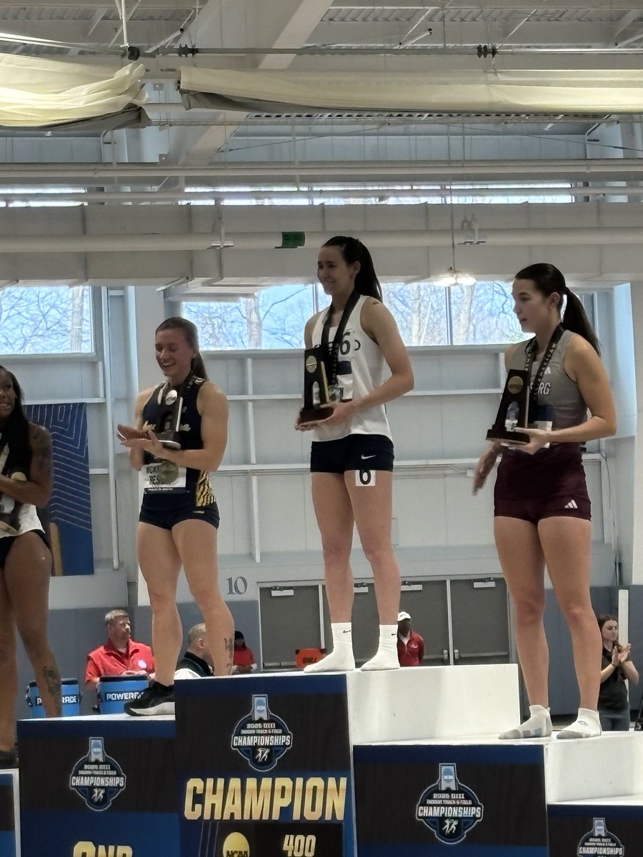 Congratulations Brynn Mooney! ⁦<a href="/NCAA/">NCAA</a>⁩ national champion in the 400m !!!