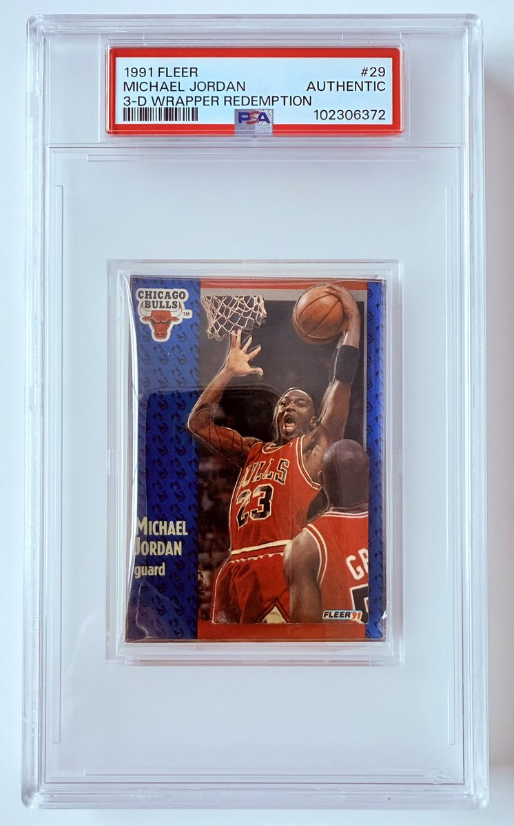My one pick up from the show today! 

This Jordan is pretty rare for junk wax era standards, only one I’ve ever seen in person.
