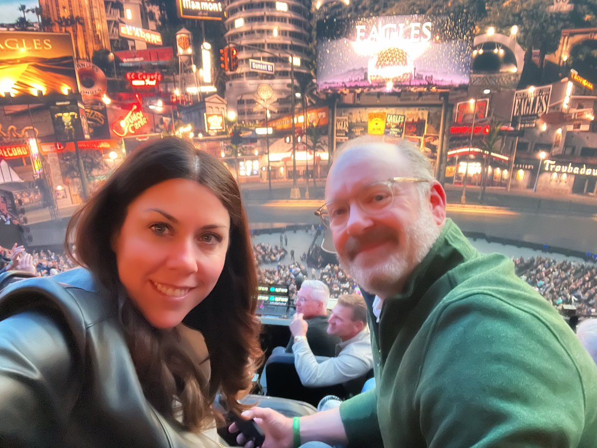 craigfinkLA's tweet photo. Last night. Eagles at the Sphere. Amazing. https://t.co/hn1YfrkpBo
